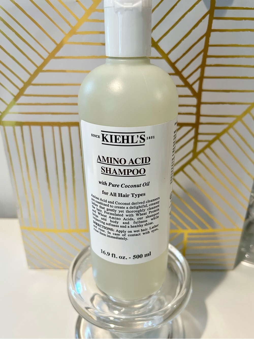 ✨ Kiehl’s Amino Acid Shampoo with Pure Coconut Oil | Jumbo 16.9 oz SEALED